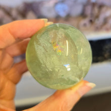 Load image into Gallery viewer, Green Fluorite Sphere
