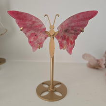 Load image into Gallery viewer, Rhodonite in Quartz Butterfly Wings

