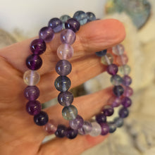 Load image into Gallery viewer, Rainbow Fluorite Bracelet
