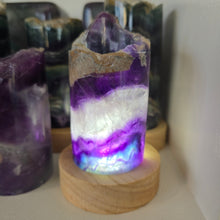 Load image into Gallery viewer, Rainbow Fluorite Lamp
