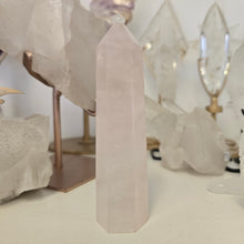 Load image into Gallery viewer, Rose Quartz Tower
