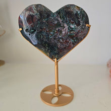 Load image into Gallery viewer, Ocean Jasper Heart
