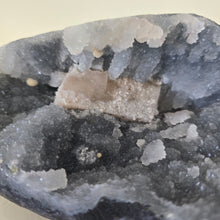 Load image into Gallery viewer, Blue Chalcedony with Mordenite and Calcite - Sugar Druze
