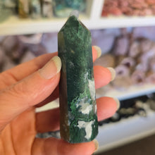 Load image into Gallery viewer, Moss Agate Tower
