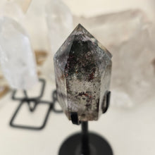 Load image into Gallery viewer, Garden Quartz Points on Stand
