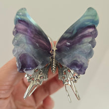 Load image into Gallery viewer, Rainbow Fluorite Butterfly
