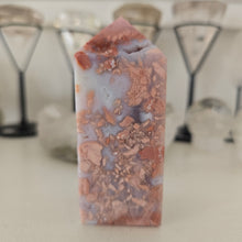 Load image into Gallery viewer, Pink Agate Tower
