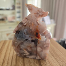 Load image into Gallery viewer, Flower Agate Dragon
