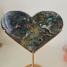 Load image into Gallery viewer, Ocean Jasper Heart
