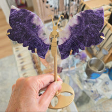 Load image into Gallery viewer, Charoite Wings - Rare
