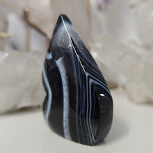 Load image into Gallery viewer, Black Onyx and Quartz Flame
