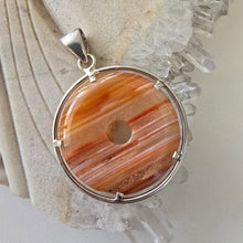 Load image into Gallery viewer, Carnelian Sterling Silver Pendant
