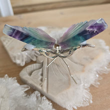 Load image into Gallery viewer, Rainbow Fluorite Butterfly
