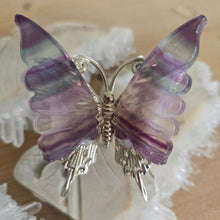 Load image into Gallery viewer, Rainbow Fluorite Butterfly
