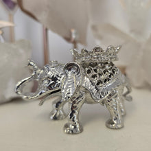 Load image into Gallery viewer, Elephant Sphere Stand -- Silver
