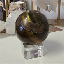 Load image into Gallery viewer, Tiger&#39;s Eye Sphere
