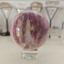 Load image into Gallery viewer, Pink Tourmaline Sphere
