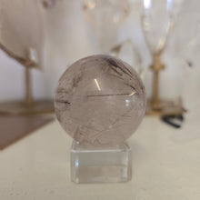 Load image into Gallery viewer, Rutile Quartz Sphere - Copper
