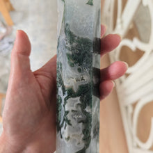 Load image into Gallery viewer, Moss Agate Tower
