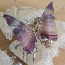 Load image into Gallery viewer, Rainbow Fluorite Butterfly
