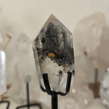 Load image into Gallery viewer, Garden Quartz Points on Stand

