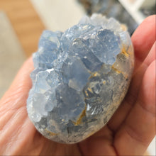 Load image into Gallery viewer, Celestite Cluster Egg

