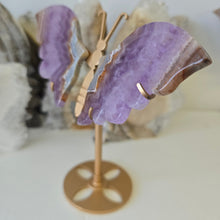 Load image into Gallery viewer, Amethyst Crazy Lace Agate Butterfly Wings
