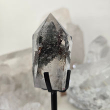 Load image into Gallery viewer, Garden Quartz Points on Stand
