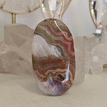 Load image into Gallery viewer, Amethyst Crazy Lace Palmstone
