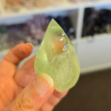 Load image into Gallery viewer, Green Fluorite Flame

