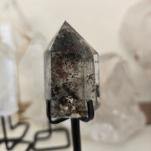Load image into Gallery viewer, Garden Quartz Points on Stand
