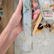 Load image into Gallery viewer, Moss Agate Tower
