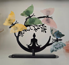 Load image into Gallery viewer, Yoga Lady - 4 Butterflies
