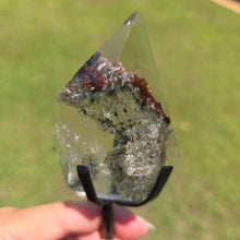 Load image into Gallery viewer, Garden Quartz Freeform on Stand
