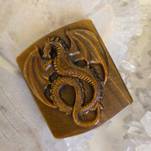 Load image into Gallery viewer, Tiger&#39;s Eye Dragon
