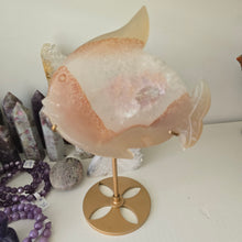 Load image into Gallery viewer, Agate Amethyst Fish
