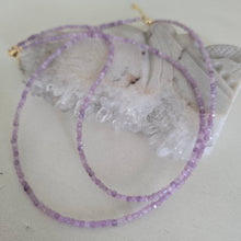 Load image into Gallery viewer, Lepidolite Faceted Necklace
