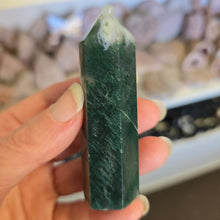 Load image into Gallery viewer, Moss Agate Tower
