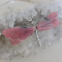 Load image into Gallery viewer, Rhodochrosite Dragonfly
