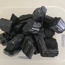 Load image into Gallery viewer, Black Tourmaline Raw Chunk - 2 cm
