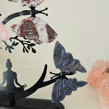 Load image into Gallery viewer, Yoga Lady - 4 Butterflies

