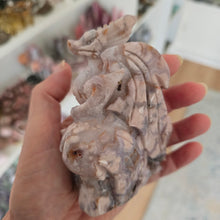 Load image into Gallery viewer, Flower Agate Dragon
