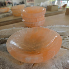 Load image into Gallery viewer, Orange Selenite Bowl
