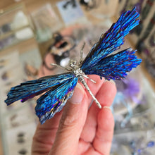 Load image into Gallery viewer, Aura Kyanite Dragonfly - Blue
