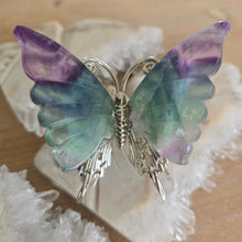 Load image into Gallery viewer, Rainbow Fluorite Butterfly
