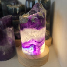 Load image into Gallery viewer, Rainbow Fluorite Lamp
