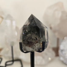 Load image into Gallery viewer, Garden Quartz Points on Stand

