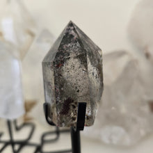Load image into Gallery viewer, Garden Quartz Points on Stand
