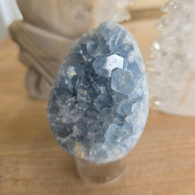 Load image into Gallery viewer, Celestite Cluster Egg
