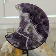 Load image into Gallery viewer, Chevron Amethyst Moon
